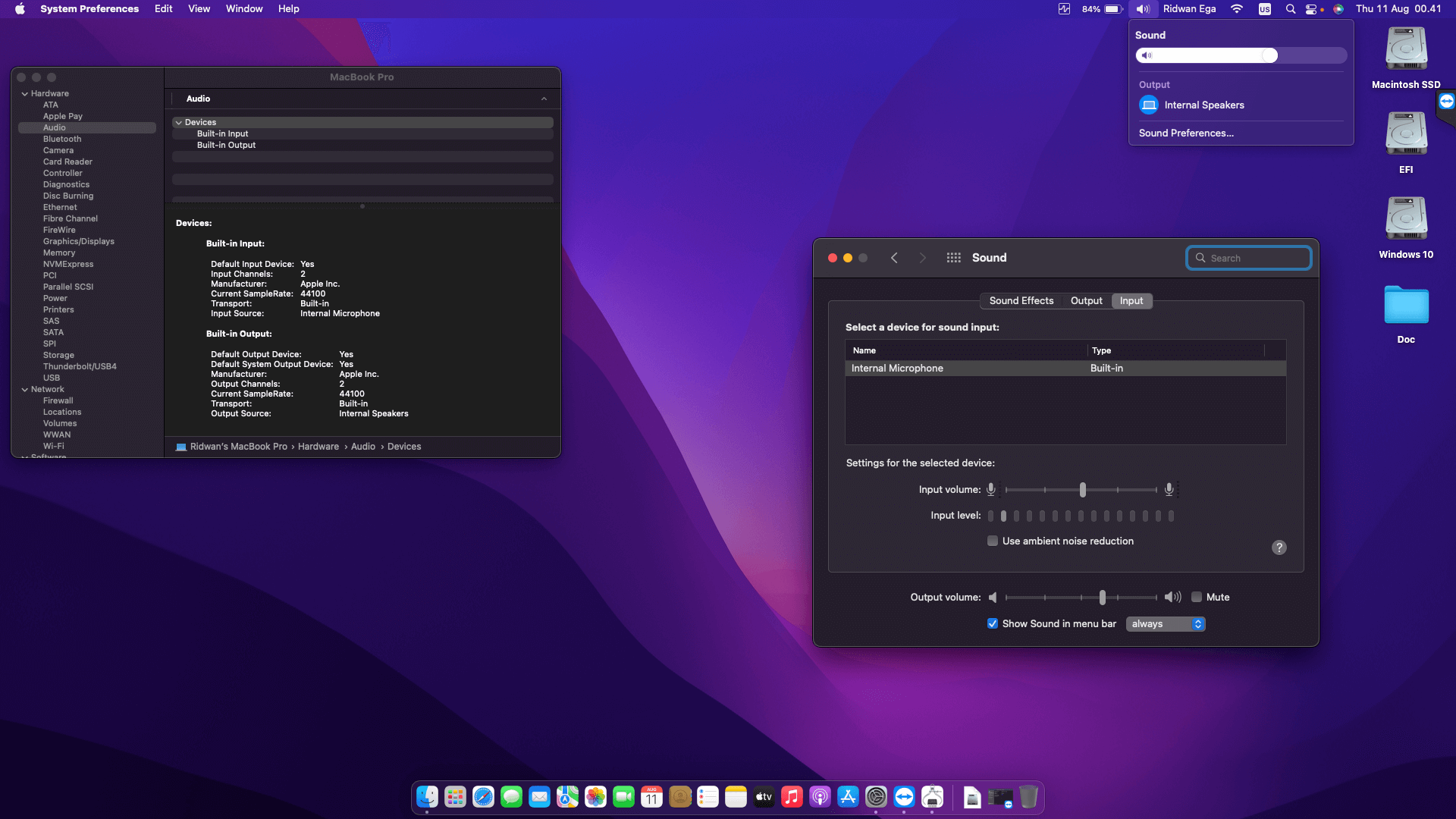 Lenovo Thinkpad T460S 2nd [SkyLake   Intel HD 520 + PS2 SMBUS]   OpenCore 5